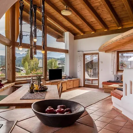 Dom wakacyjny Panorama Mit Sauna Leutasch